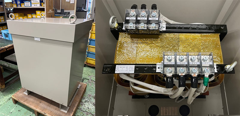 3相50kVA 太陽光用 絶縁トランス