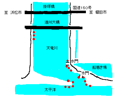 天竜川マップ